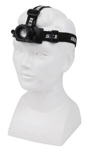 SK11 LED�w�b�h���C�g ���d�r�� �ő�210lm SLH-005 ��75×����45×���s50mm