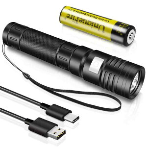 UniqueFire y 邢 d T6 LED gїp tbVCg e[XCb` nfBCg 5[h Y[ 1000LM 18650drtTƃCg hЃObYEAEghAEہE