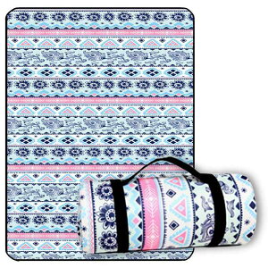 レタヤ ピクニックシート ピクニックマット 100cm×150cm おしゃれ 1人から2人用 軽量 レジャーシート 敷物 エスニック