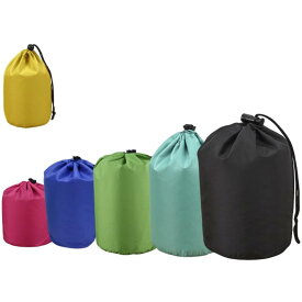 ATAK【完全防水 スタッフバッグ】5サイズセット 2L・4L・7L・10L・15L 超軽量110g スタッフサック