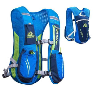 JEELAD ランニングバッグ スポーツリュック マラソンリュック ハイドレーション トレイルランニング 給水袋 水筒 超軽量 通気 大容量 サイクリングリュック アウトドア 登山 レース 遠足 リ