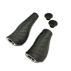 �x��(Velo) ERGO LOCK ON GRIP SINGLE SHIFT�p VLG-649AD2(M) BLACK