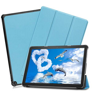 FOR Fire HD 10 Plus/HD 10 2021 pP[X ^ubgJo[ X^h@\ O܂ ܂ Ռz ϏՌ I[gX[v@\ FOR Fire HD 10 Plus/HD 10 2021 یP[X (XJCu[)