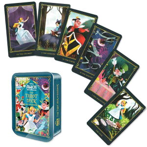 �y�ʃP�[�X����z�A���X�E�C���E�����_�[�����h �^�C�j�[ �^���b�g Alice in Wonderland Tiny Tarot Deck and Guidebook �^���b�g�肢 ���{�������t�� ���K�i �^���b�g�J�[�h 78�� �~�j�T�C�Y �s�v�c��