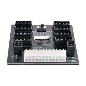 Cablecc 1200W サーバー PSU 電源 ブレークアウトボード アダプター 17ポート ATX 6ピン DPS-800GB 1200FB 1200QB用