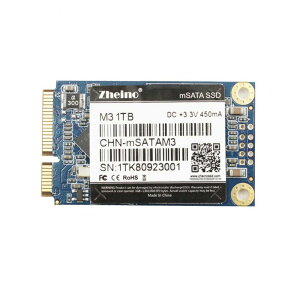 Zheino M3 ^ mSATA 1TB SSD (30 * 50mm) mSATAIII 3D Nand ̗p 6Gb/s mSATA ~j n[hfBXN