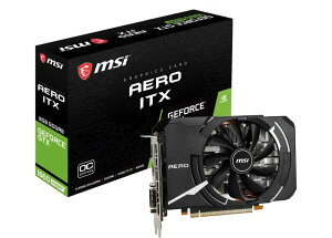 �y�����ςݕi�z MSI GeForce GTX 1660 SUPER AERO ITX OC �O���t�B�b�N�X�{�[�h VD7112