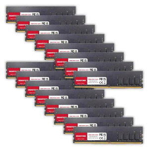y DDR4zGIGASTONE 8GBx16 (128GB Kit) DDR4 3200MHz (2933MHz or 2666MHz) PC4-25600 (PC4-23400/21300) CL22 1.2V UDIMM 288 s A
