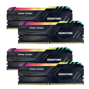 y^ DDR4zGIGASTONE Game TURBO 16GBx4 (64GB Kit) DDR4 3600MHz PC4-28800 CL 18-22-22-42 Intel XMP 2.0 AMD Ryzen 1.35V UDIMM 288