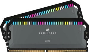 CORSAIR DDR5-5600MHz fXNgbvPCp DOMINATOR PLATINUM RGB DDR5V[Y (PC5-44800) 64GB [32GB×2] CMT64GX5M2B5600Z40K