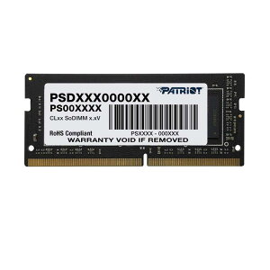 Patriot Memory DDR4 2400MHz PC4-19200 16GB SODIMM m[gp\Rp PSD416G240081S
