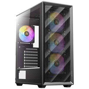 Antec AX85 ARGB ATX�Ή��~�h���^���[PC�P�[�X ARGB�t�@��4�W������