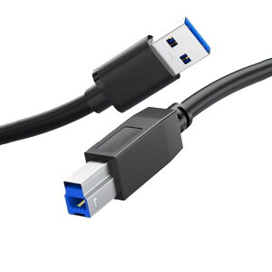 USB 3.0 A B �P�[�u���AUSB 3.0 �P�[�u�� - 3m�A�^�C�vA �I�X - �^�C�vB 3.0 �I�X�AUSBA to B�A�u���b�N
