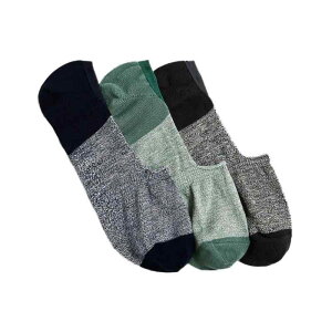 (WFCN[)J.Crew Y Men's \bNX C 3gZbg N[}bNXf COOLMAXR Mixed Socks 3-Pack (TCY, O[AlCr[AubN) [sAi]