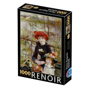 1000�s�[�X �W�O�\�[�p�Y�� D-Toys�E66909-RE01 Auguste Renoir : Two Sisters on the Terrace 47×68cm