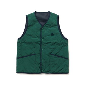 [`X] AE^[ Kapok Quilting Reversible Vest Y