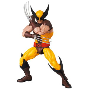 ���f�B�R���E�g�C MAFEX �}�t�F�b�N�X No.138 WOLVERINE �E�����@���� (BROWN COMIC Ver.) �S����145mm �h���ς� �A�N�V�����t�B�M���A
