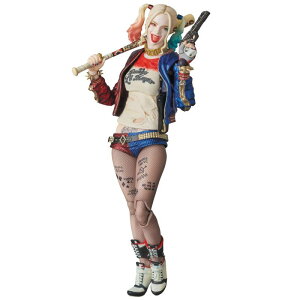MAFEX �}�t�F�b�N�X No.033 SUICIDE SQUAD HARLEY QUINN �S����160mm ABS  ATBC-PVC�� �h���ς� �A�N�V�����t�B�M���A �Ĕ�