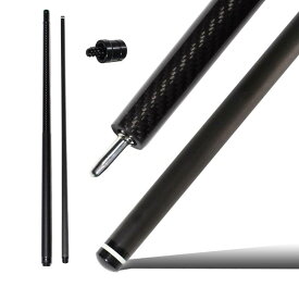 ビリヤード キュー T700カーボンファイバー前肢 3K綾織りカーボン後肢 ブレイクキュー 長さ147cm 重量19oz 先端径12.9mm UV印刷+エラストマーグリップ プロ仕様