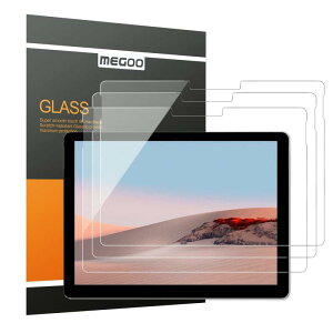 �y3������zMEGOO �����K���X�ی�t�B���� Microsoft Surface Go 4/3/2/1��p(10.5inch)�A���t�� �ȒP�A���h�~�A �^�b�`���炩