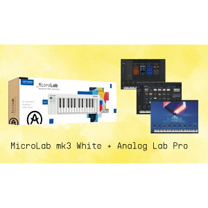 Arturia Arturia MicroLab mk3 White + Analog Lab Pro