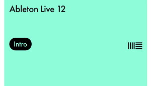 Ableton Live 12 Intro�y���V���A��PDF���[���[�i�z