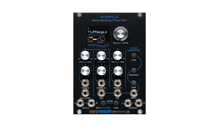 楽天市場】Rossum Electro-Music Morpheus Black : Rock oN Line 楽天 