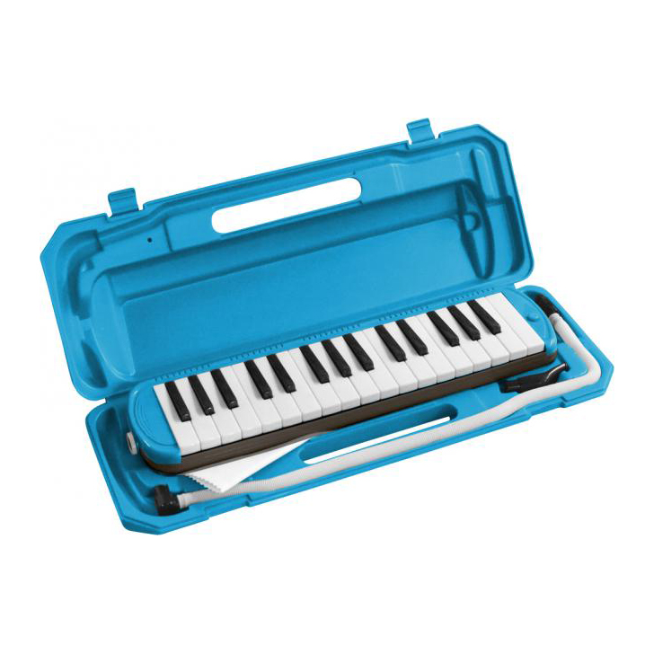 国内配送】 キョーリツコーポレーション 鍵盤ハーモニカ KC P3001-32K NEON BLUE ネオンブルー