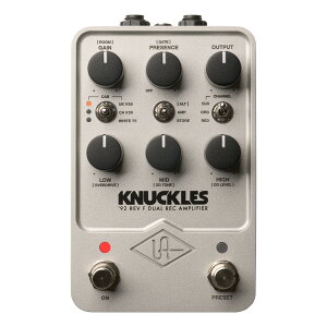 Universal Audio UAFX Knuckles '92 Rev F Dual Rec Amplifier