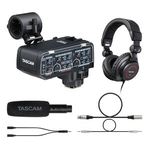 TASCAM �J�����pXLR�}�C�N�A�_�v�^�[CA-XLR2d-F �X�^�[�^�[�Z�b�g�i�x�m�t�C�����p�j