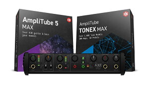 IK Multimedia(ACP[}`fBA) AXE I/O + AmpliTube 5 MAX + TONEX MAX oh