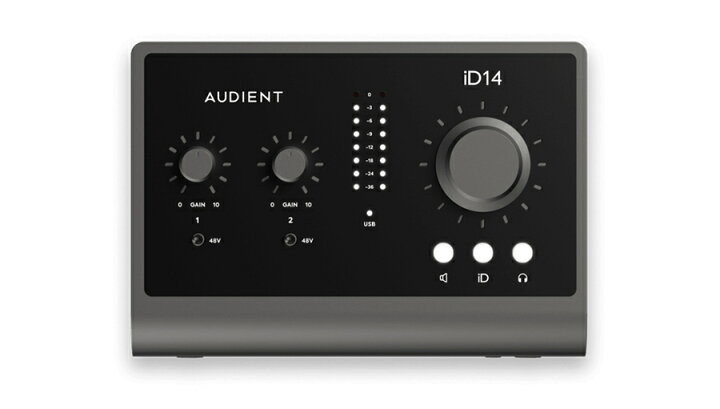 楽天市場】audient iD14mkII【DTM】【オーディオインターフェイス 