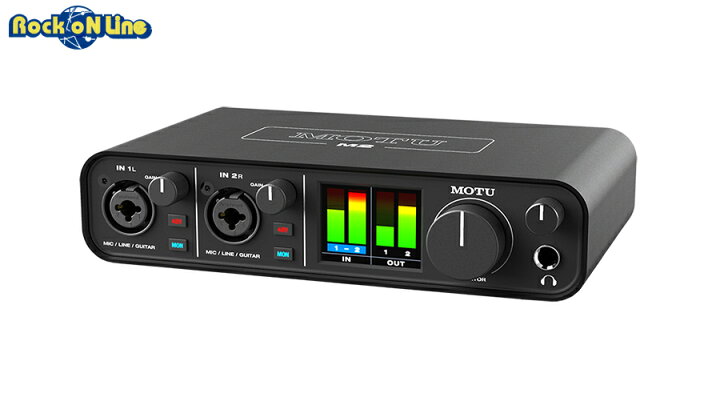 楽天市場】MOTU(モツ) M2【DTM】【オーディオインターフェイス】【USB 