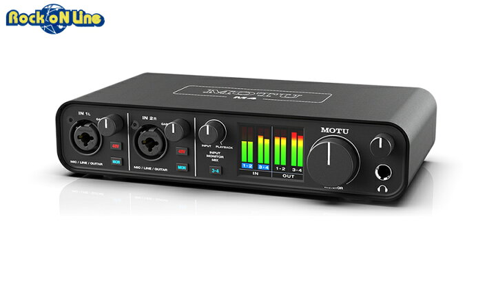 楽天市場】MOTU M4【DTM】【オーディオインターフェイス】【USB-C 