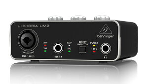 BEHRINGER(�׃����K�[) UM2 U-PHORIA�yUSB�I�[�f�B�I�C���^�[�t�F�C�X�z
