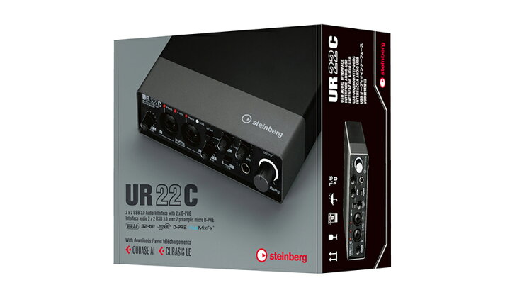 楽天市場】Steinberg(スタインバーグ) UR22C【DTM】【オーディオ 