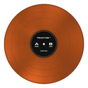 Native Instruments Traktor Control Vinyl Orange Transparent