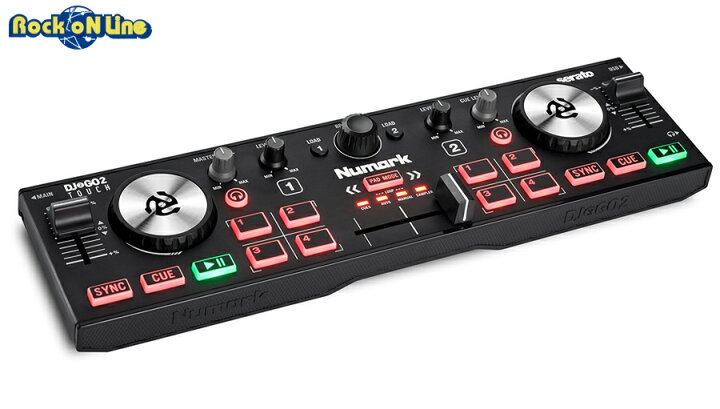 楽天市場 Numark Dj2go2 Touch Pcdj Djコントローラー Rock On Line 楽天市場店