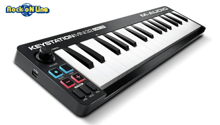 楽天市場 M Audio Keystation Mini 32 Mk3 Midiキーボード Rock On Line 楽天市場店