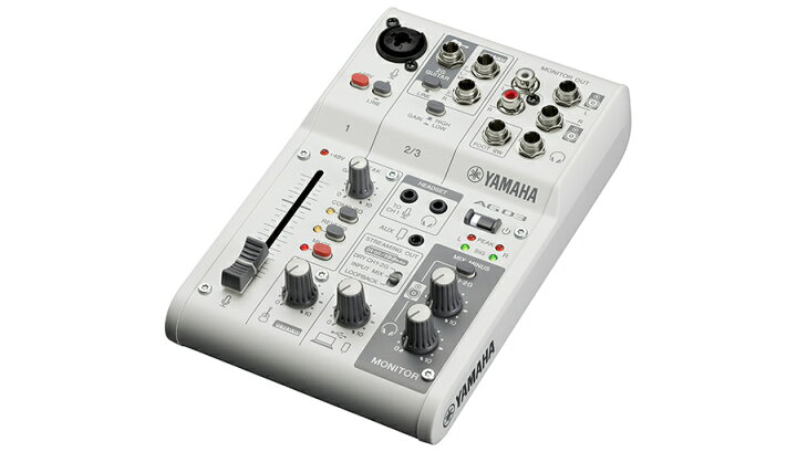 楽天市場】YAMAHA AG03MK2 W LSPK 【ミキサー】【マイク】【ヘッドホン 