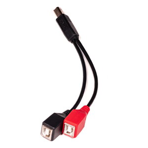 1010MUSIC USB B Splitter Cable for Bluebox
