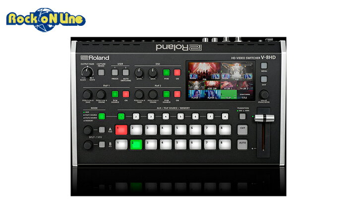 楽天市場】ROLAND(ローランド) V-8HD【ビデオスイッチャー】 : Rock oN 