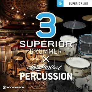 �yD2R�zTOONTRACK SUPERIOR DRUMMER 3 ORCHESTRAL EDITION�y���V���A��PDF���[���[�i�z
