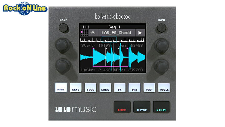 楽天市場】1010MUSIC Blackbox - Compact Sampling Studio【サンプラー 