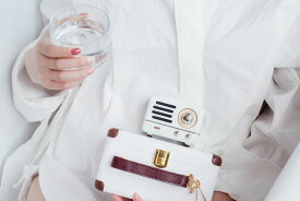 ポイント5倍 MUZEN OTRメタルブルートゥース スピーカー ホワイト ｜ギフト Bluetooth スピーカー 高音質 防水 ストラップ付き USB充電 フルメタルボディ ライト付 軽量 コンパクト スピーカー アウトドア キャンプ パーティー プレゼント