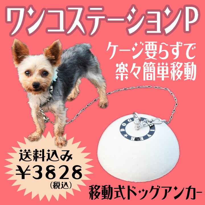 楽天市場 ワンコステーションp Rd Wsp 1 アウトドア 係留 犬用 ドッグ ポール アンカー キャンプ ドライブ おもり つなぐ ドッグカフェ カフェ 美容室 譲渡会 お出かけ用品 お留守番用 小型犬 中型犬 犬 ゲージ 犬 ケージ リード 災害 避難所 仮設住宅 River Dogs