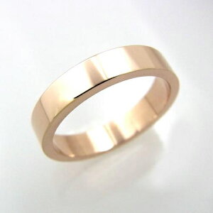 指輪 レディース メンズ リング サージカルステンレス シンプル おしゃれ ペアリング ペア 小さい大きい サイズ ゲージ 重ね付け ピンキー 太め 親指 人差し指 金属アレルギー ピンクゴール