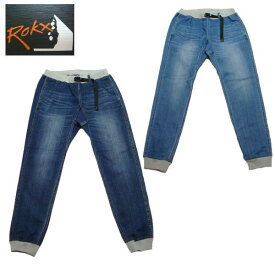 ロックス ROKX クライミングパンツ メンズ MG DENIM WOOD PANT ストレッチ デニム リブパンツ RXMS191023