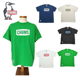 チャムス Tシャツ メンズ CHUMS Logo T-Shirt ロゴ 半袖Tシャツ CH01-2277