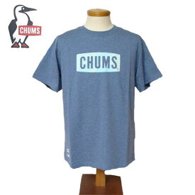 【SALE・セール】 チャムス Tシャツ メンズ CHUMS Boat Logo 和柄 T-Shirt 半袖Tシャツ CH01-1678-ヘザーネイビー
